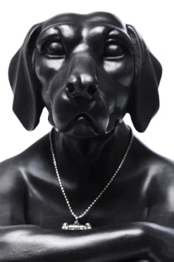 KARE Design Figura Decorativa Gangster Dog Nero - KARE></noscript> Statuette Decorative