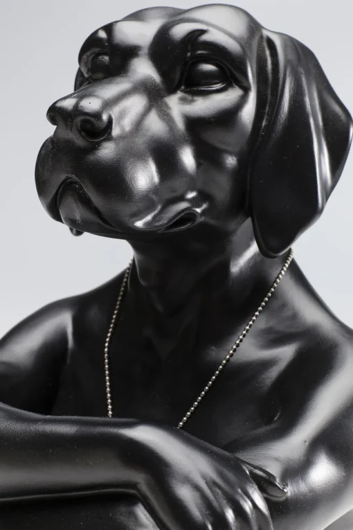 KARE Design Figura Decorativa Gangster Dog Nero - KARE> Statuette Decorative
