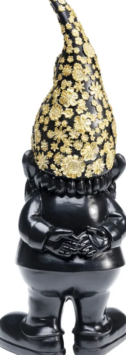 KARE Design Figura decorativa Gnome Standing nero-oro 30cm - KARE> Statuette Decorative