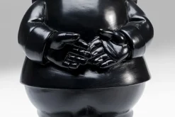KARE Design Figura decorativa Gnome Standing nero-oro 30cm - KARE></noscript> Statuette Decorative