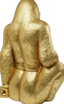 KARE Design Figura decorativa Gorilla oro XL 180 - KARE> Decorazioni In Piedi