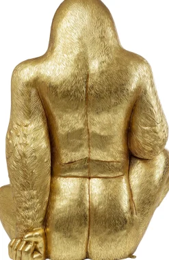 KARE Design Figura decorativa Gorilla oro XL 180 - KARE></noscript> Decorazioni In Piedi