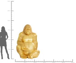 KARE Design Figura decorativa Gorilla oro XL 180 - KARE></noscript> Decorazioni In Piedi