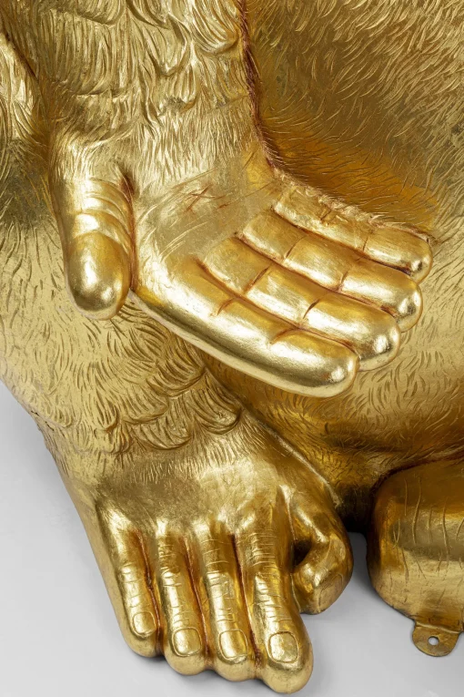 KARE Design Figura decorativa Gorilla oro XL 180 - KARE> Decorazioni In Piedi