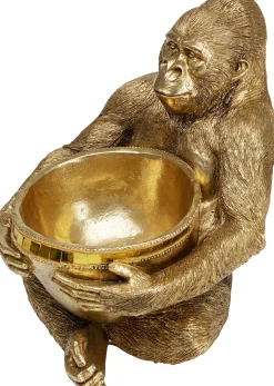 KARE Design Figura decorativa Holding Bowl oro 41cm - KARE></noscript> Statuette Decorative