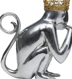 KARE Design Figura decorativa King Lui argento 35cm - KARE></noscript> Statuette Decorative