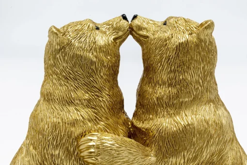 KARE Design Figura decorativa Kissing Bears 17cm - KARE> Statuette Decorative