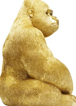 KARE Design FIGURA DECORATIVA MONKEY GORILLA SIDE XL ORO - KARE></noscript> Decorazioni In Piedi