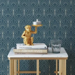KARE Design Figura decorativa Monkey Tealight Holder 11cm - KARE> Statuette Decorative|Candelabri