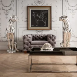 KARE Design Figura Decorativa Mosaik Welcome Panther Sinistra XL - KARE> Decorazioni In Piedi