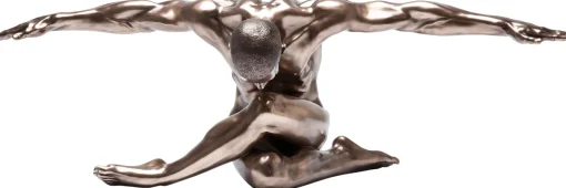 KARE Design Figura decorativa Nude Man Bow 137 cm - KARE> Statuette Decorative
