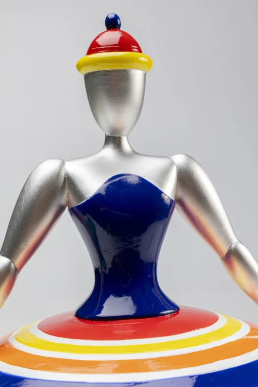 KARE Design Figura decorativa Primaballerina Stripes 35cm - KARE> Statuette Decorative