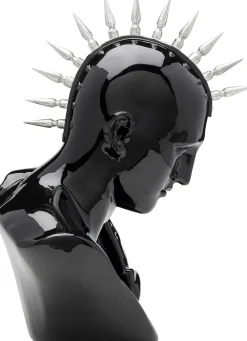 KARE Design Figura decorativa Punk Boy Nero 42cm - KARE> Statuette Decorative