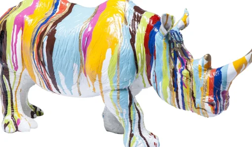 KARE Design Figura Decorativa Rhino Colore 26cm - KARE> Statuette Decorative