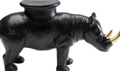 KARE Design Figura decorativa Rhino Nero 41cm - KARE> Statuette Decorative