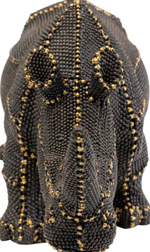 KARE Design Figura decorativa Rhino Rivets Pearls 26cm - KARE> Statuette Decorative