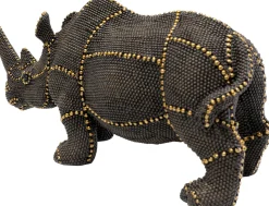 KARE Design Figura decorativa Rhino Rivets Pearls 26cm - KARE></noscript> Statuette Decorative