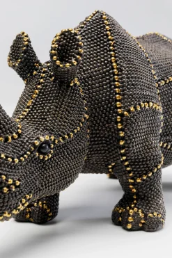 KARE Design Figura decorativa Rhino Rivets Pearls 26cm - KARE></noscript> Statuette Decorative