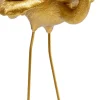 KARE Design Figura decorativa Rose Flamingo oro 63cm - KARE> Decorazioni In Piedi