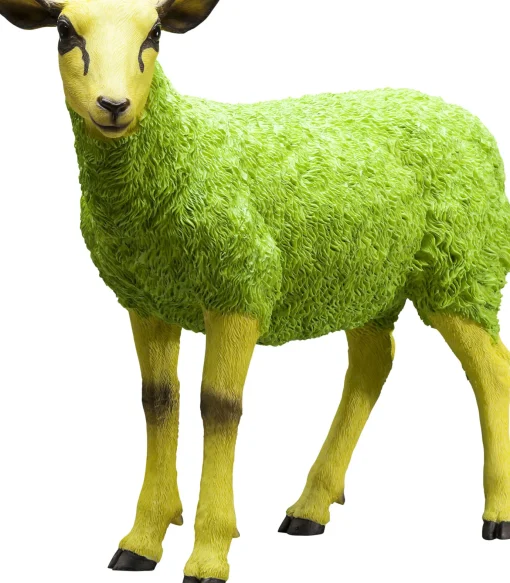 KARE Design Figura Decorativa Sheep Colore Verde - KARE> Decorazioni In Piedi