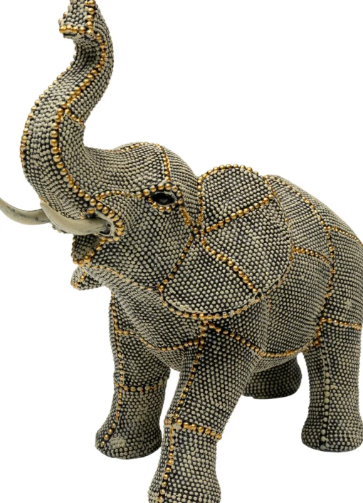 KARE Design Figura decorativa Walking Elephant Pearls 24cm - KARE> Statuette Decorative