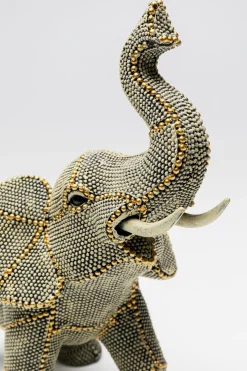 KARE Design Figura decorativa Walking Elephant Pearls 24cm - KARE></noscript> Statuette Decorative