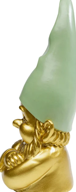KARE Design Figura decorativa Zwerg oro verde 21cm - KARE> Statuette Decorative