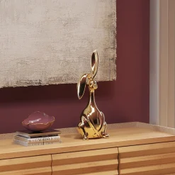 KARE Design Figurina decorativa Bunny oro 52cm - KARE> Statuette Decorative