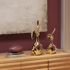 KARE Design Figurina decorativa Bunny oro 37cm - KARE> Statuette Decorative