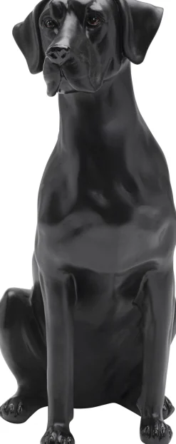 KARE Design Figurina decorativa Comic Dog nero 40cm - KARE> Statuette Decorative