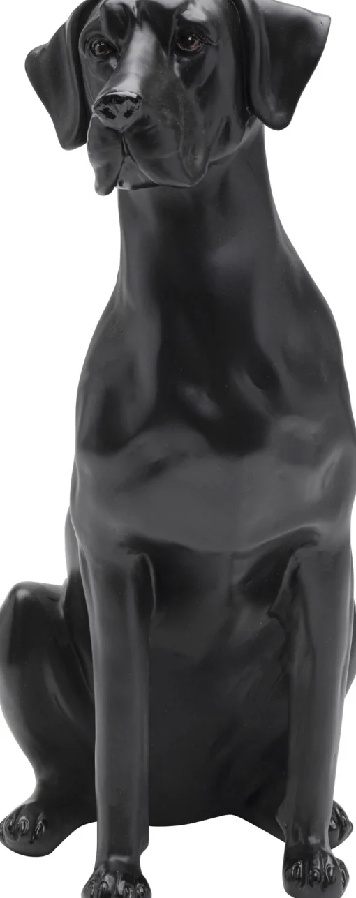 KARE Design Figurina decorativa Comic Dog nero 40cm - KARE> Statuette Decorative