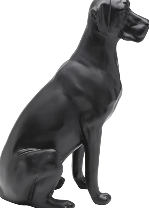 KARE Design Figurina decorativa Comic Dog nero 40cm - KARE> Statuette Decorative