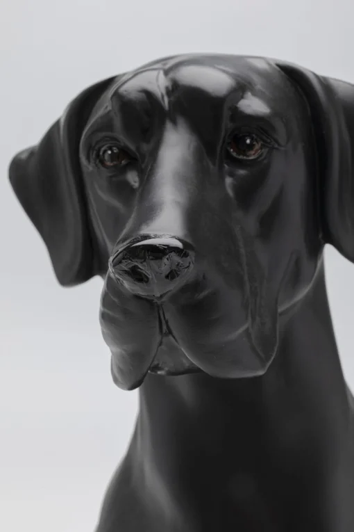 KARE Design Figurina decorativa Comic Dog nero 40cm - KARE> Statuette Decorative