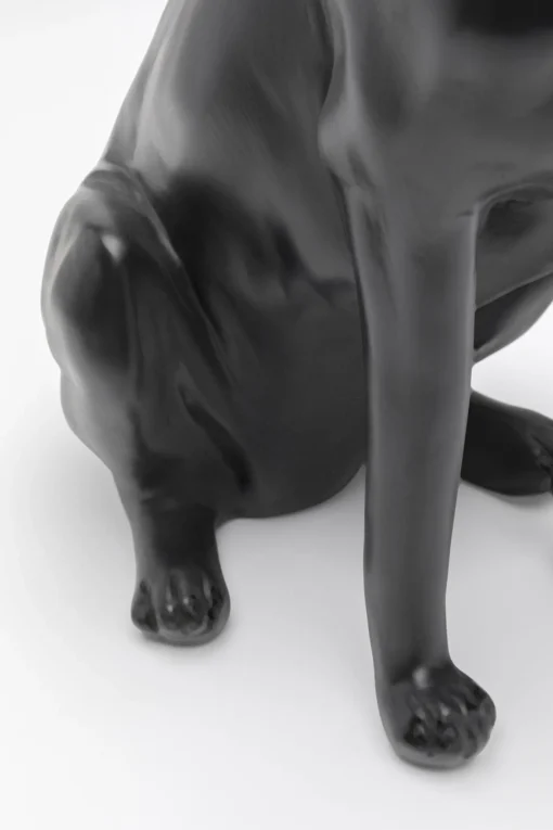 KARE Design Figurina decorativa Comic Dog nero 40cm - KARE> Statuette Decorative