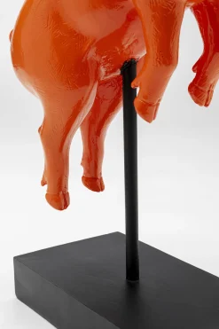 KARE Design Figurina decorativa Flying Pig arancione 29cm - KARE></noscript> Statuette Decorative