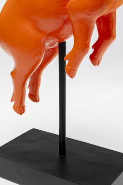 KARE Design Figurina decorativa Flying Pig arancione 29cm - KARE></noscript> Statuette Decorative