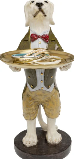 KARE Design Figurina decorativa Gentleman Dog Tray 43cm - KARE> Statuette Decorative