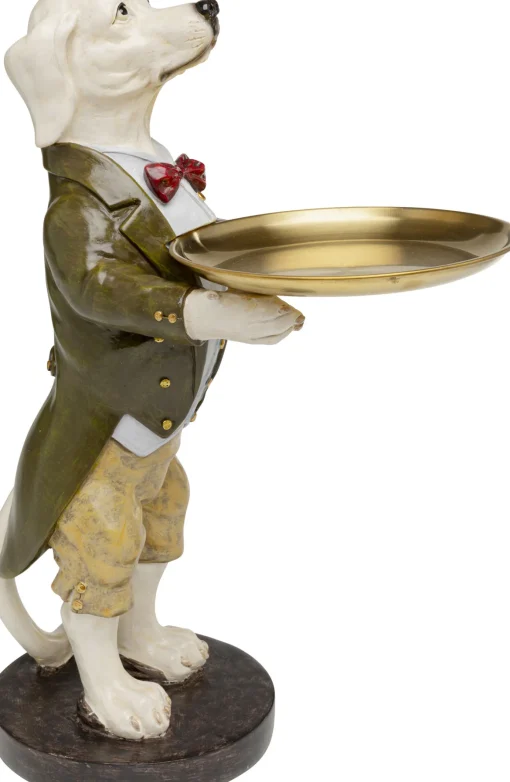 KARE Design Figurina decorativa Gentleman Dog Tray 43cm - KARE> Statuette Decorative
