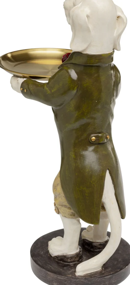 KARE Design Figurina decorativa Gentleman Dog Tray 43cm - KARE> Statuette Decorative