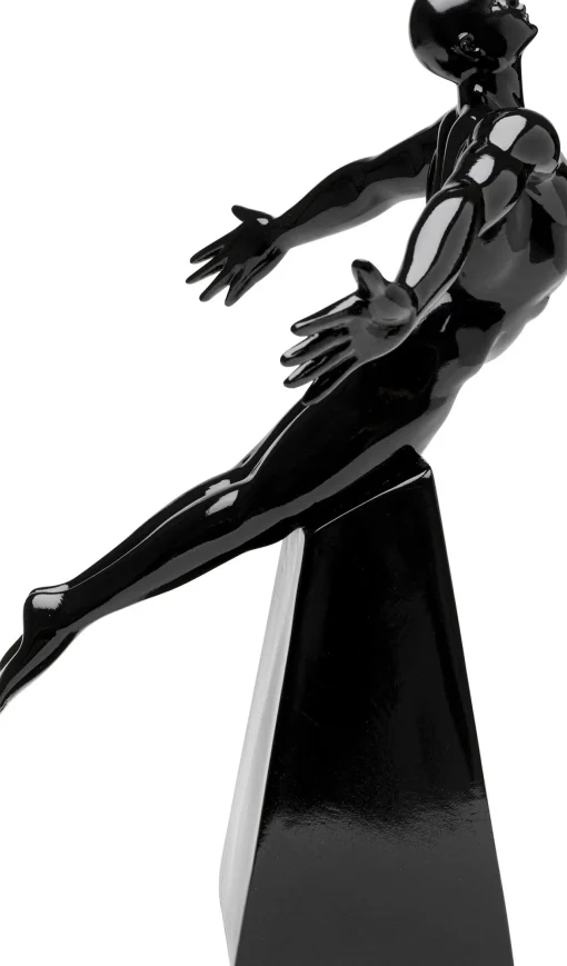 KARE Design Figurina decorativa Jumper nero 37cm - KARE> Statuette Decorative