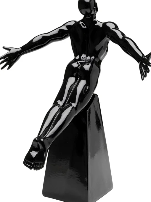 KARE Design Figurina decorativa Jumper nero 37cm - KARE> Statuette Decorative