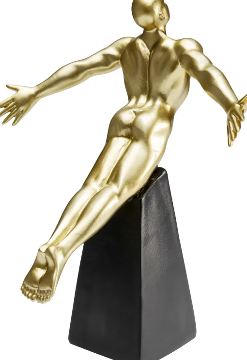 KARE Design Figurina decorativa Jumper oro 37cm - KARE> Statuette Decorative