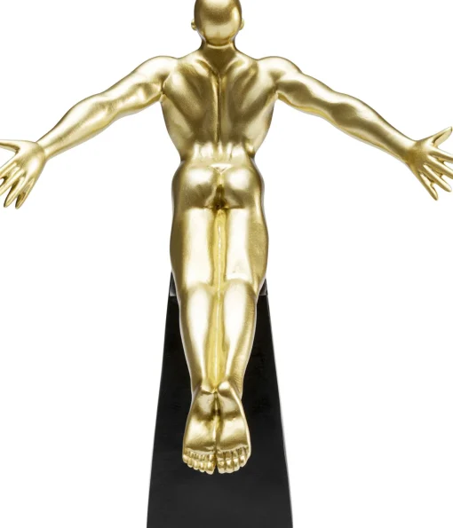 KARE Design Figurina decorativa Jumper oro 37cm - KARE> Statuette Decorative