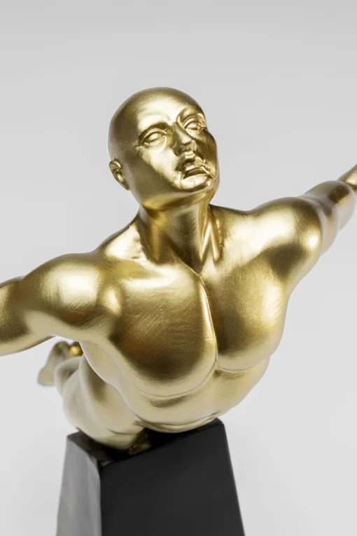 KARE Design Figurina decorativa Jumper oro 37cm - KARE> Statuette Decorative