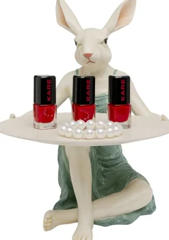 KARE Design Figurina decorativa Lady Rabbit Tray 29cm - KARE> Statuette Decorative