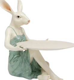 KARE Design Figurina decorativa Lady Rabbit Tray 29cm - KARE></noscript> Statuette Decorative