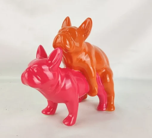 KARE Design Figurina decorativa Love Dogs Duo Pop - KARE> Statuette Decorative