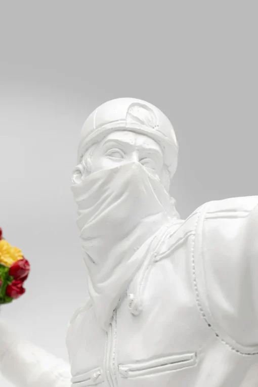 KARE Design Figurina decorativa Street Art Bouquet Bianco 27cm - KARE> Statuette Decorative