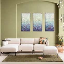 KARE Design Immagine su tela Confetti (3/Set) 240x160cm - KARE> Quadri