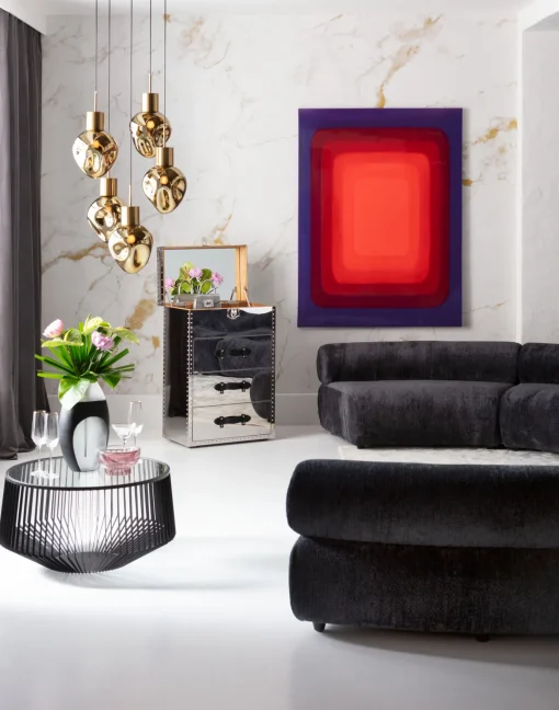 KARE Design Immagine su tela Tendency Rosso 120x160cm - KARE> Quadri